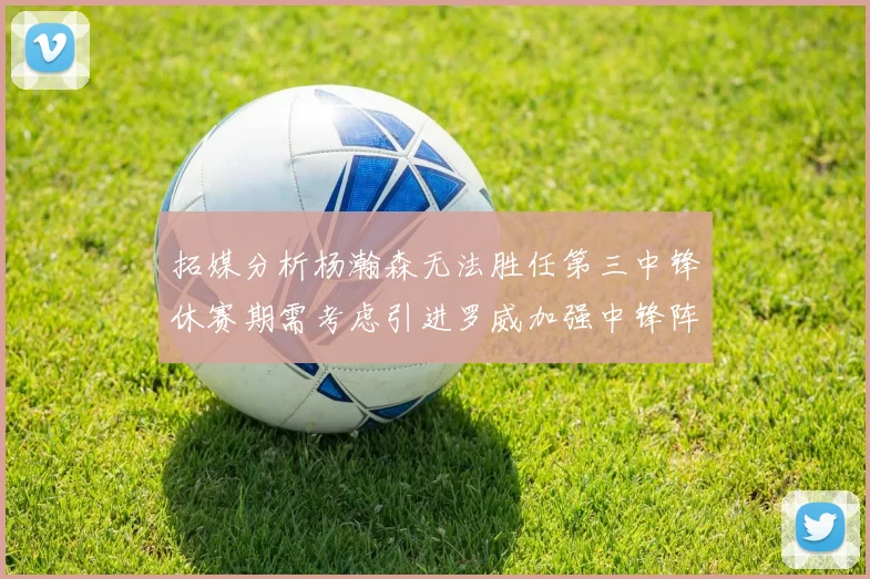 拓媒分析杨瀚森无法胜任第三中锋休赛期需考虑引进罗威加强中锋阵容